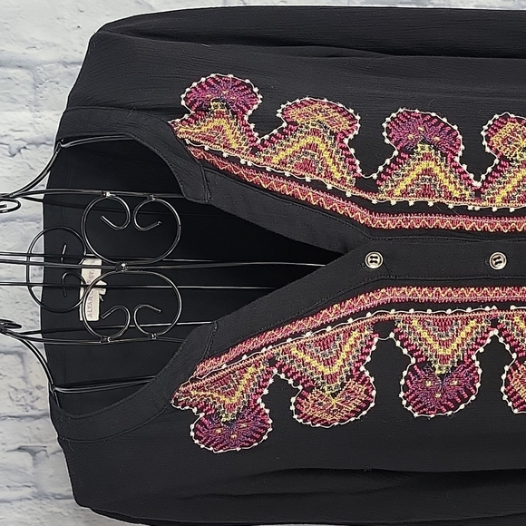 ALTAR'D STATE Embroidered‎ Bohemian Dress Medium - Picture 2 of 6